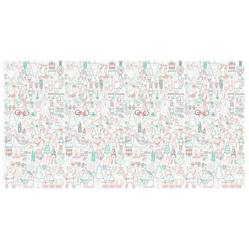 Christmas Coloring Activity Tablecloth - 50" x 94" | 1 ct. - Zurchers