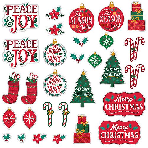 Christmas Cutouts | 30pcs - Zurchers