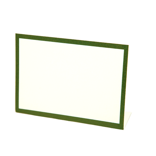 Christmas Dark Green Frame Place Card | 12ct - Zurchers