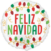 Christmas Feliz Navidad Mylar Balloon 18" | 1ct - Zurchers