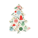Christmas Festive Pattern Tree Beverage Napkins | 16 ct - Zurchers
