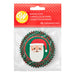Christmas Festive Santa Claus Cupcake Liners | 75 ct - Zurchers