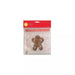 Christmas Ginger Boy Resealable Favor Bags 7" x 6.5" | 20 ct - Zurchers