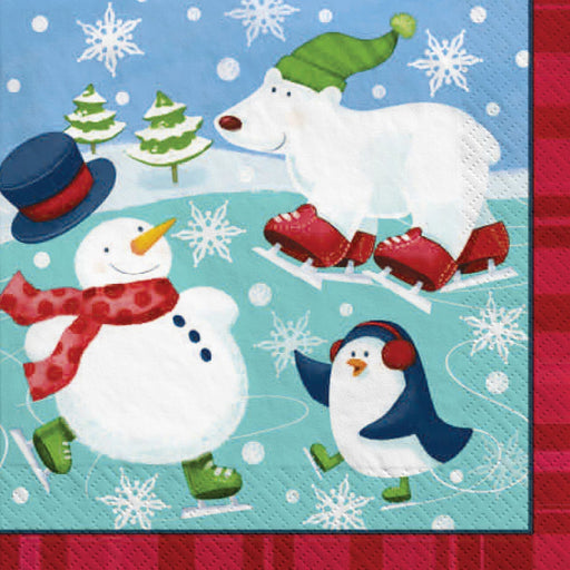 Christmas Holiday Fun Lunch Napkins - Zurchers