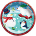 Christmas Holiday Fun Paper Plates 7in | 8ct - Zurchers