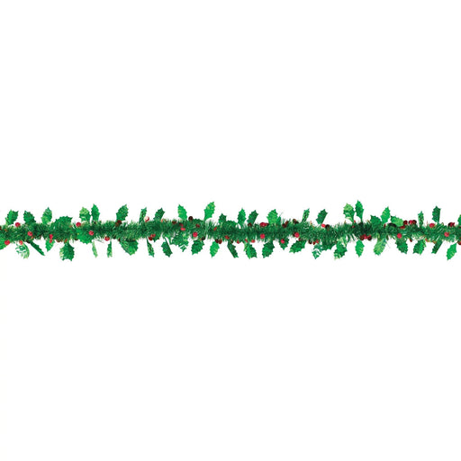 Christmas Holly & Berries Value Garland 9' | 1ct - Zurchers