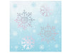 Christmas Iridescent Snowflake Beverage Napkins | 16ct - Zurchers