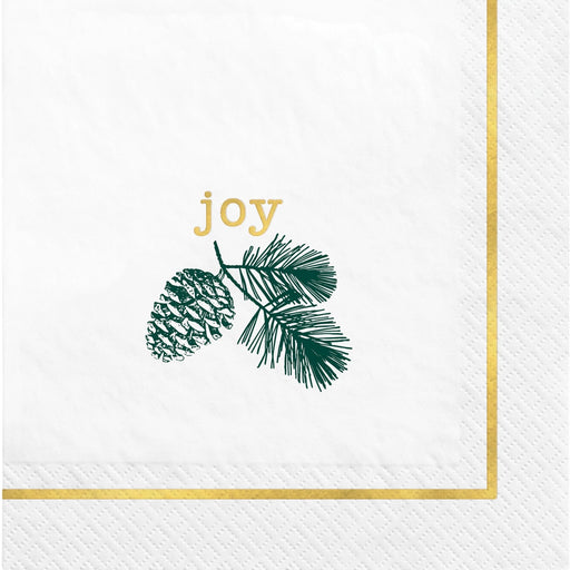 Christmas Joy Beverage Napkins | 16ct - Zurchers