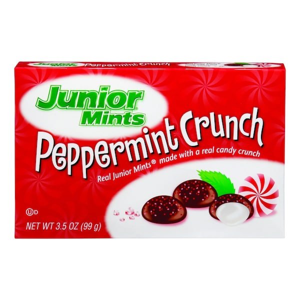 Christmas Junior Mints Peppermint Crunch Candy 3.5oz | 1 ct - Zurchers