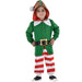 Christmas Kids' Elf One Piece Zipster Costume Child Size 4 - 6 | 1 ct - Zurchers