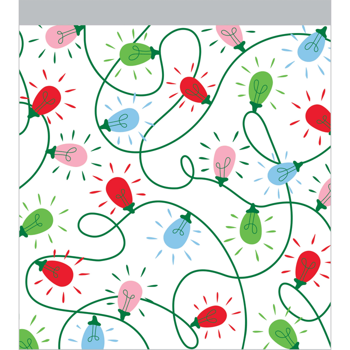Christmas Lights Cellophane Treat Bags | 1ct - Zurchers