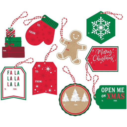 Christmas Novelty Gift Tag Set | 60 pc - Zurchers