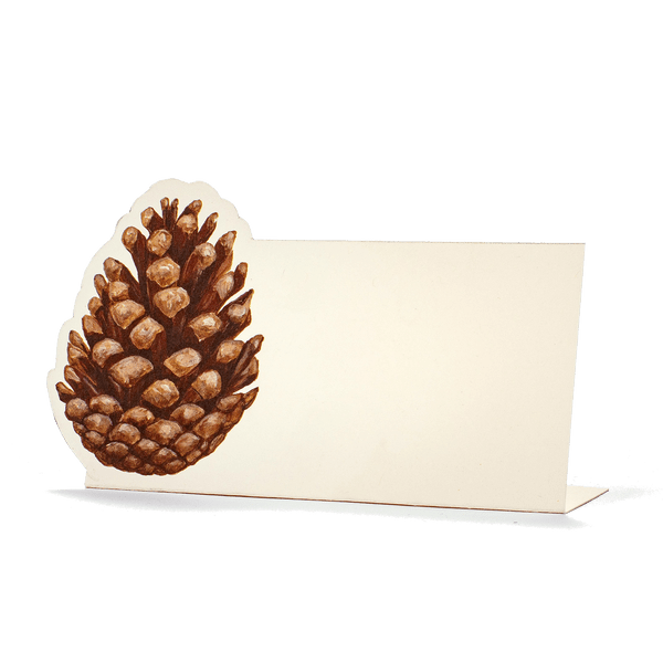 Christmas Pinecone Place Card | 12 ct - Zurchers