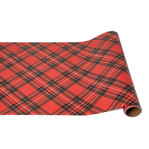 Christmas Red Plaid Runner 20inx25ft | 1ct - Zurchers