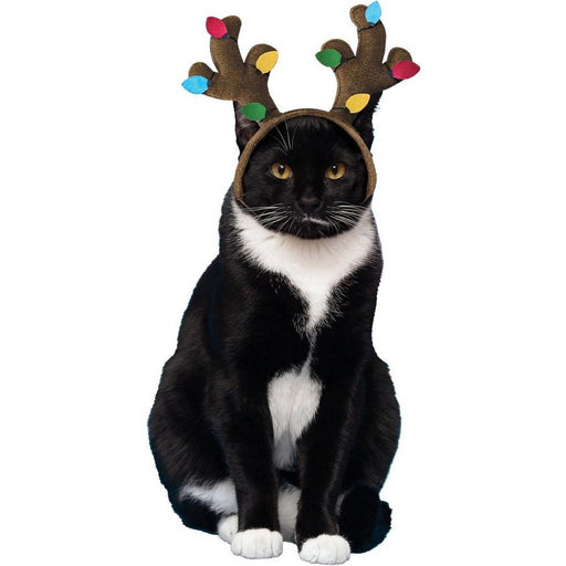 Christmas Reindeer Pet Headband | 1ct - Zurchers