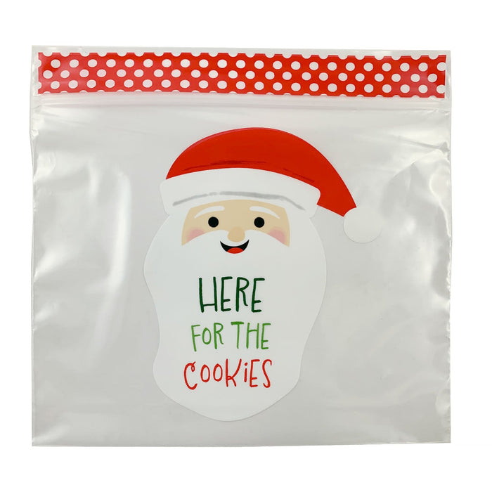 Christmas Resealable Santa Treat Bags | 20 ct - Zurchers