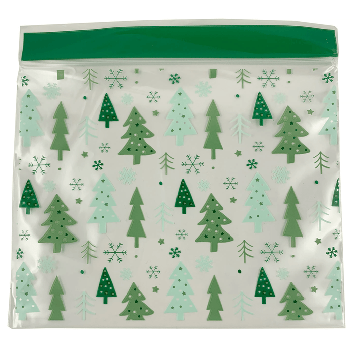 Christmas Resealable Trees Treat Bags | 20 ct - Zurchers