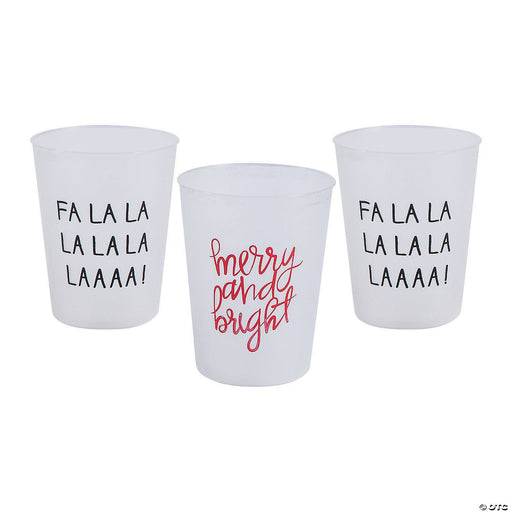 Christmas Sayings Cups 12oz | 6ct - Zurchers