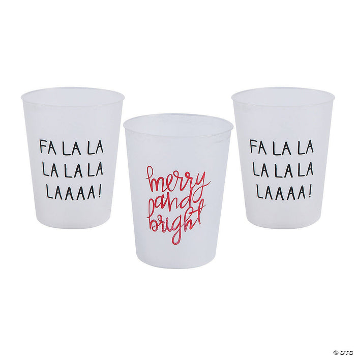 Christmas Sayings Cups 12oz | 6ct - Zurchers