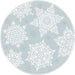 Christmas Shining Season Snowflake Dessert Plates 7in | 8ct - Zurchers