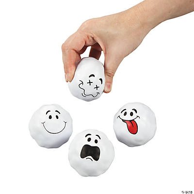 Christmas Snowball Stress Balls | 1ct - Zurchers