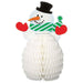 Christmas Snowman Honeycomb Decorations 6" | 4 ct - Zurchers