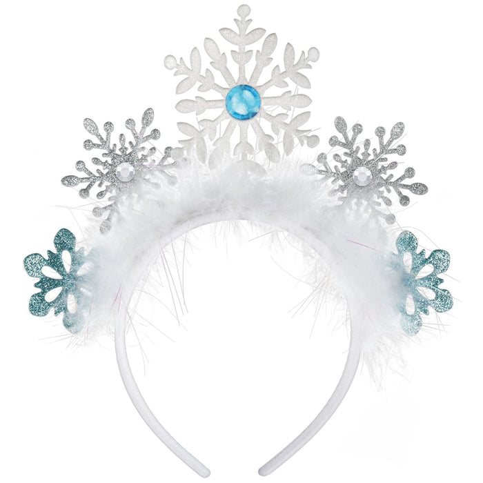 Christmas Winter Wonderland Snowflake Headband | 1ct - Zurchers