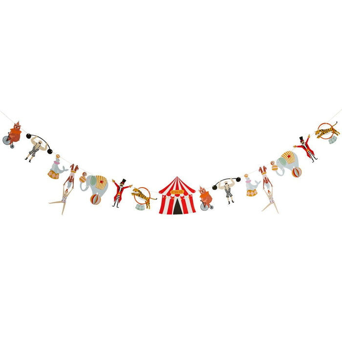 Circus Character Garland Banner | 1ct - Zurchers