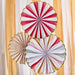 Circus Style Fan Decorations | 3ct - Zurchers