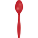 Classic Red Premium Plastic Spoons 24 | ct - Zurchers