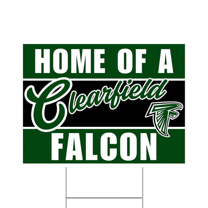 Clearfield High School Spirit Yard Sign 24" x 18" | 1 ct - Zurchers