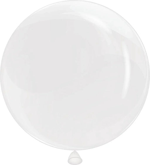 Clear Round SuperShape Bubble Balloon 36" | 1 ct - Zurchers