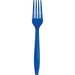 Cobalt Blue Premium Plastic Forks 24 | ct - Zurchers