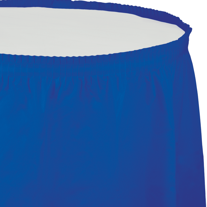 Cobalt Tableskirts | 1ct - Zurchers