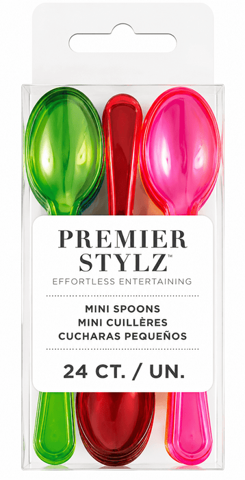 24ct Cocktail Spoons - Party Supplies