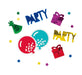 3ct Colorful Party Shape Confetti