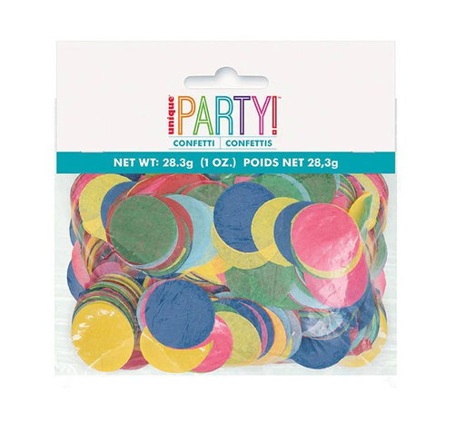 Colorful Tissue Paper Confetti 1oz | 1ct