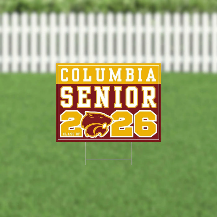 Columbia ID 2026 Senior Yard Sign | 1ct - Zurchers
