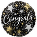 Congrats Stars Mylar Balloon, 18" | 1 ct - Zurchers