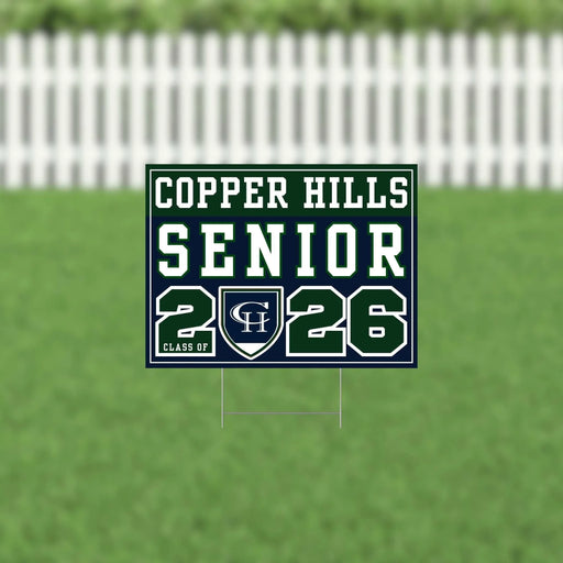 Copper Hills UT 2026 Senior Yard Sign | 1ct - Zurchers