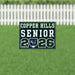 Copper Hills UT 2026 Senior Yard Sign | 1ct - Zurchers