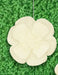 20" Scallop Shaped Ivory Tissue Flower | 1ct - Zurchers