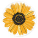 Fall Harvest Sunflower Plastic Charger | 1 ct - Zurchers