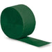 Hunter Green Crepe Paper Streamer 81ft | 1ct - Zurchers