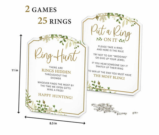 Put A Ring On It and Ring Hunt Bridal Shower Games | 1ct - Zurchers