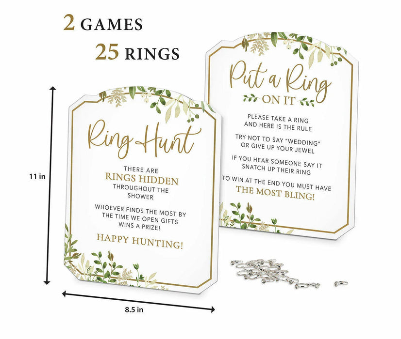Put A Ring On It and Ring Hunt Bridal Shower Games | 1ct - Zurchers