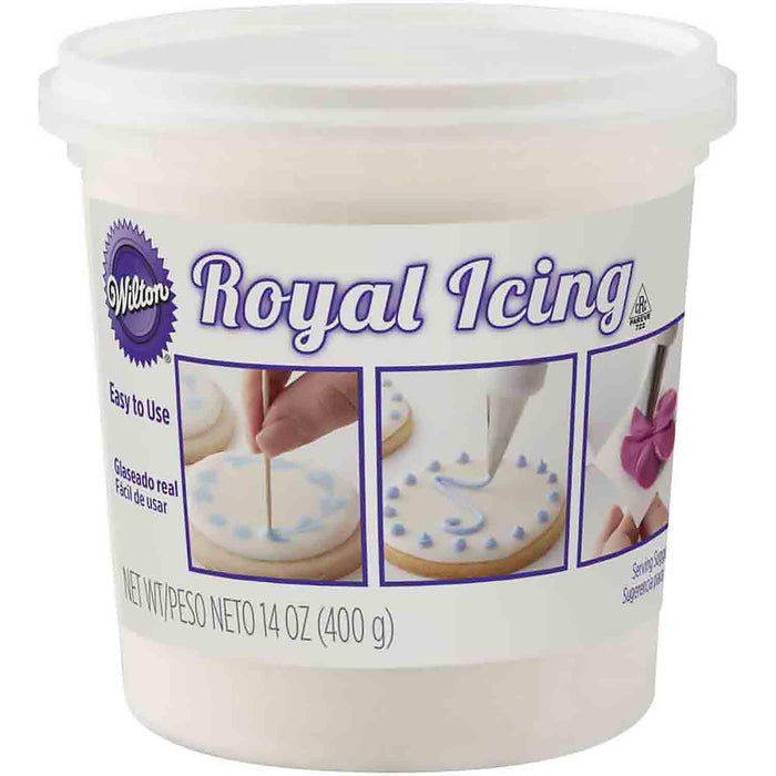 White Royal Icing 14oz | 1 ct - Zurchers