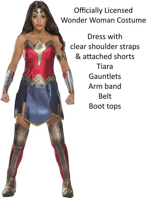 DC Comics Adult Wonder Woman Costume |1 ct - Zurchers