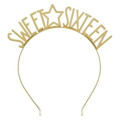 Sweet Sixteen Metal Headband with Star | 1 ct - Zurchers