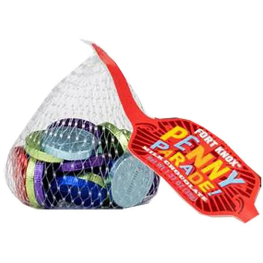 Fort Knox Penny Parade Milk Chocolate Coins, 1.37oz | 1ct - Zurchers